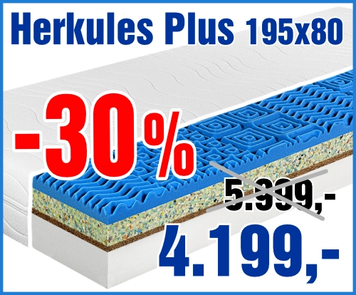Herkules Plus 195x80